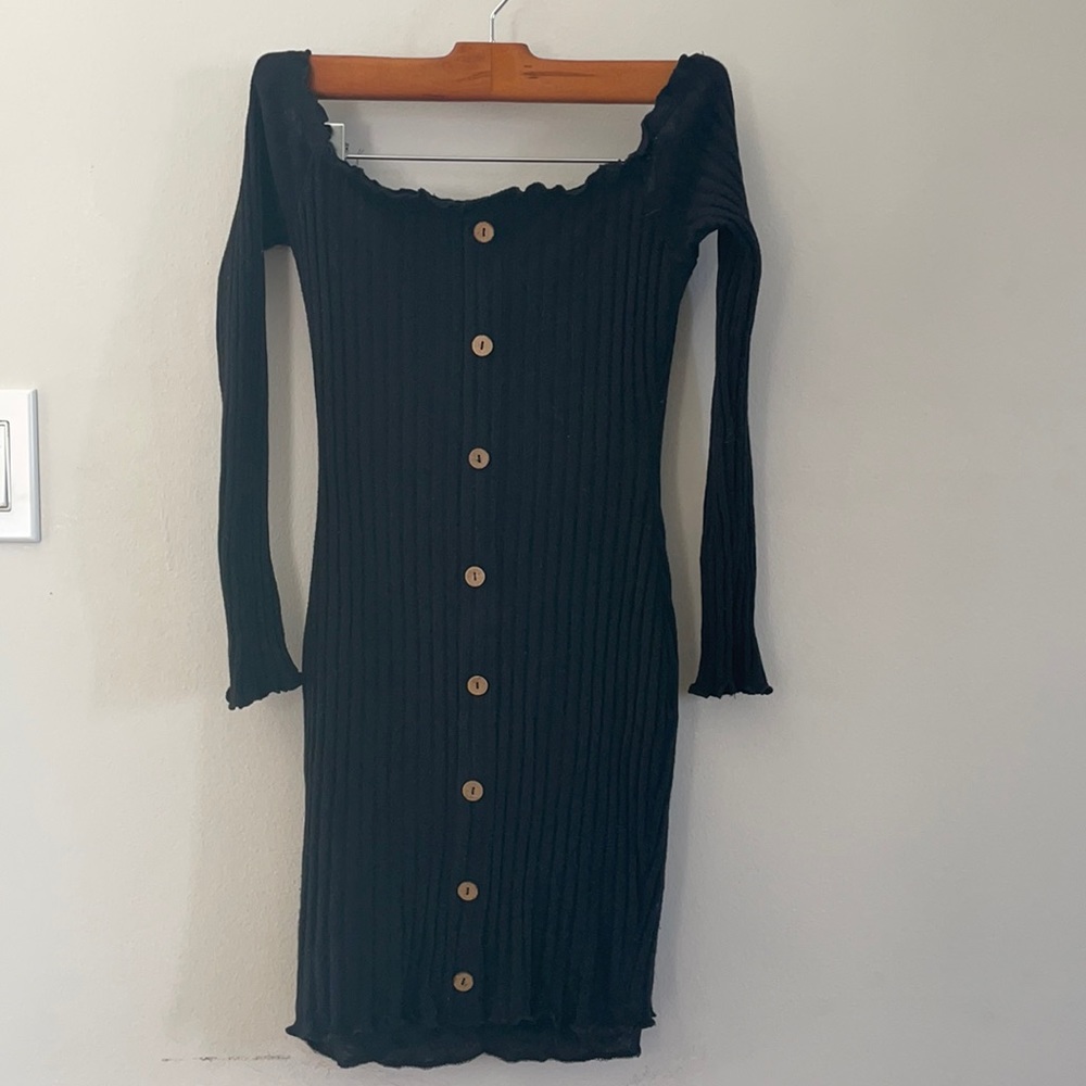 Off shoulder mini dress